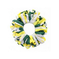 Spirit Pomchies  Ponytail Holder - Bottle Green/Sunshine Yellow/White